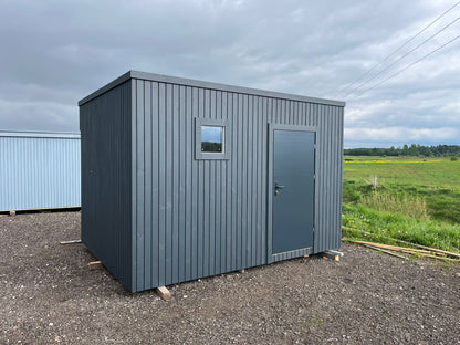 Sandeliukas 3x3 su įleistu stogu